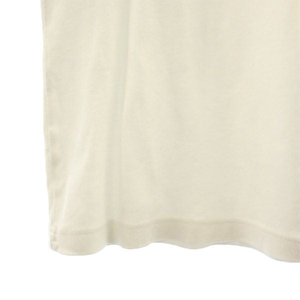 リーバイス ロゴプリント 長袖 Tシャツ L ホワイト×グリーン Levi's メンズ