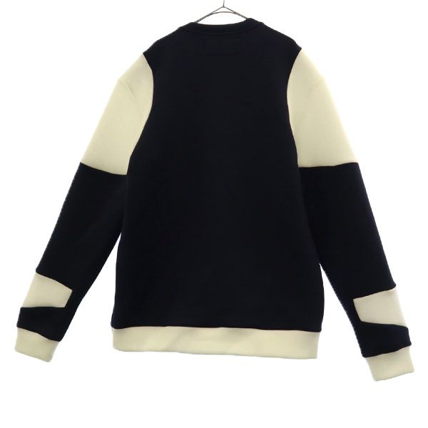 SCOTT LANGTON スコットラングトン 切替 長袖 トレーナー L ネイビー スウェット メンズ