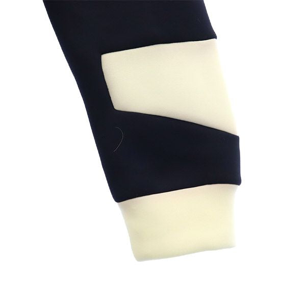 SCOTT LANGTON スコットラングトン 切替 長袖 トレーナー L ネイビー スウェット メンズ