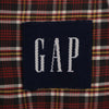 ギャップ 90s チェック 長袖 ボタンダウンシャツ L レッド系 GAP オールド ヴィンテージ メンズ