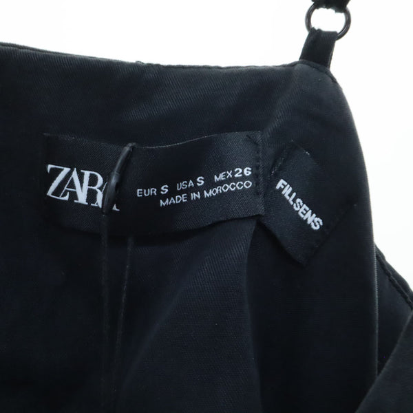 未使用 ザラ ジョインライフ ロング キャミワンピース S ブラック ZARA JOINLIFE タグ付 レディース