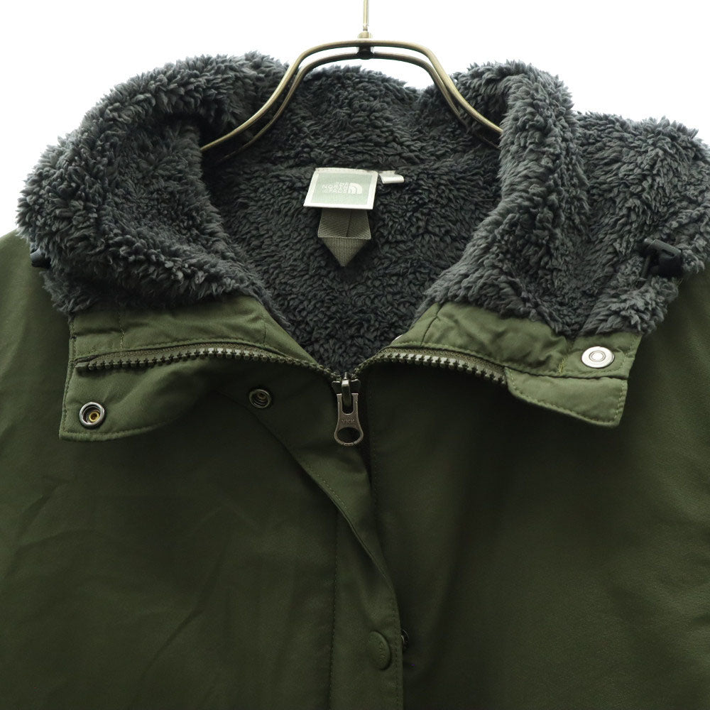 THE NORTH FACE ザノースフェイス NPW71935 コンパクトノマド コート M カーキ 裏地ボア アウトドア レディース