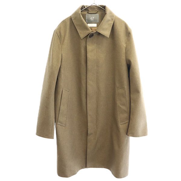417EDIFICE フォーワンセブン エディフィス ZOZOコラボ ステンカラーコート MS ブラウン メンズ