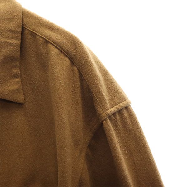 WAREHOUSE ウエアハウス 長袖 シャツ L ブラウン メンズ