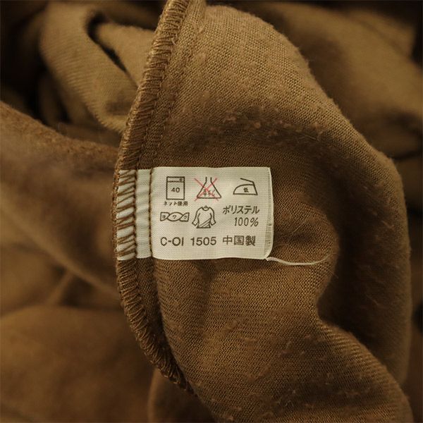 WAREHOUSE ウエアハウス 長袖 シャツ L ブラウン メンズ