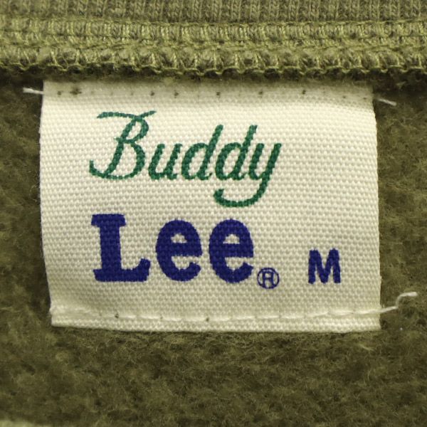 バディリー 長袖 ワンピース M グリーン Buddy Lee 裏起毛 レディース