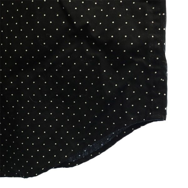 Young Machines ヤングマシーン レオパード柄×ドット柄 長袖 シャツ 3 ブラウン×ブラック メンズ