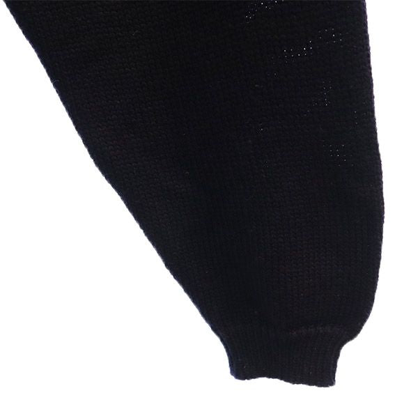 トラサルディ ジーンズ ウール 刺繍柄 長袖 セーター M ニット メンズ