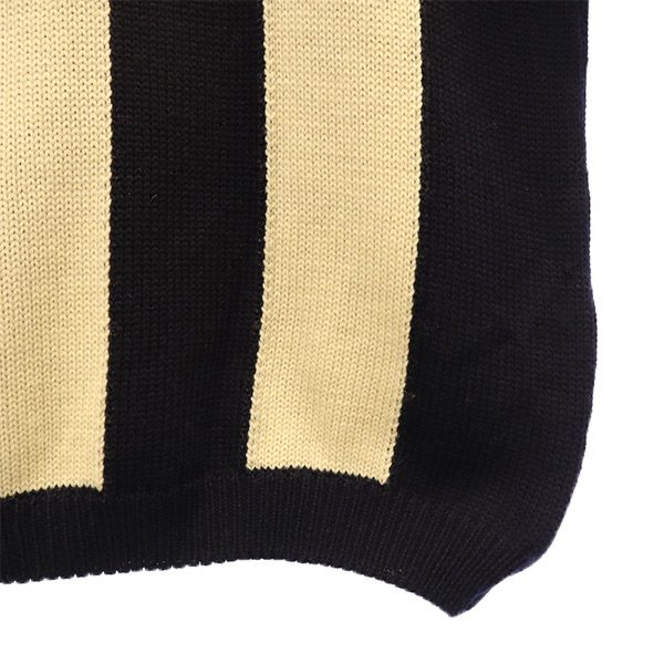 トラサルディ ジーンズ ウール 刺繍柄 長袖 セーター M ニット メンズ