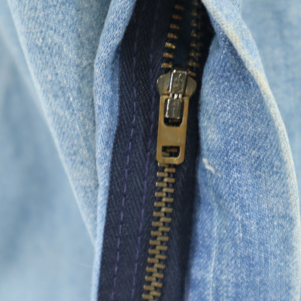 OSHKOSH オシュコシュ 80s USA製 ヴィンテージ 42タロン リメイク デニム オーバーオール W32 メンズ