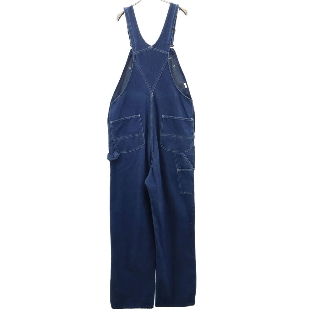 Carhartt カーハート 70s USA製 ヴィンテージ プリントタグ デニム オーバーオール W38 メンズ