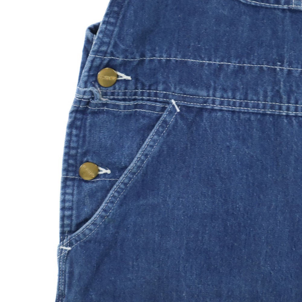 Carhartt カーハート 70s USA製 ヴィンテージ プリントタグ デニム オーバーオール W38 メンズ