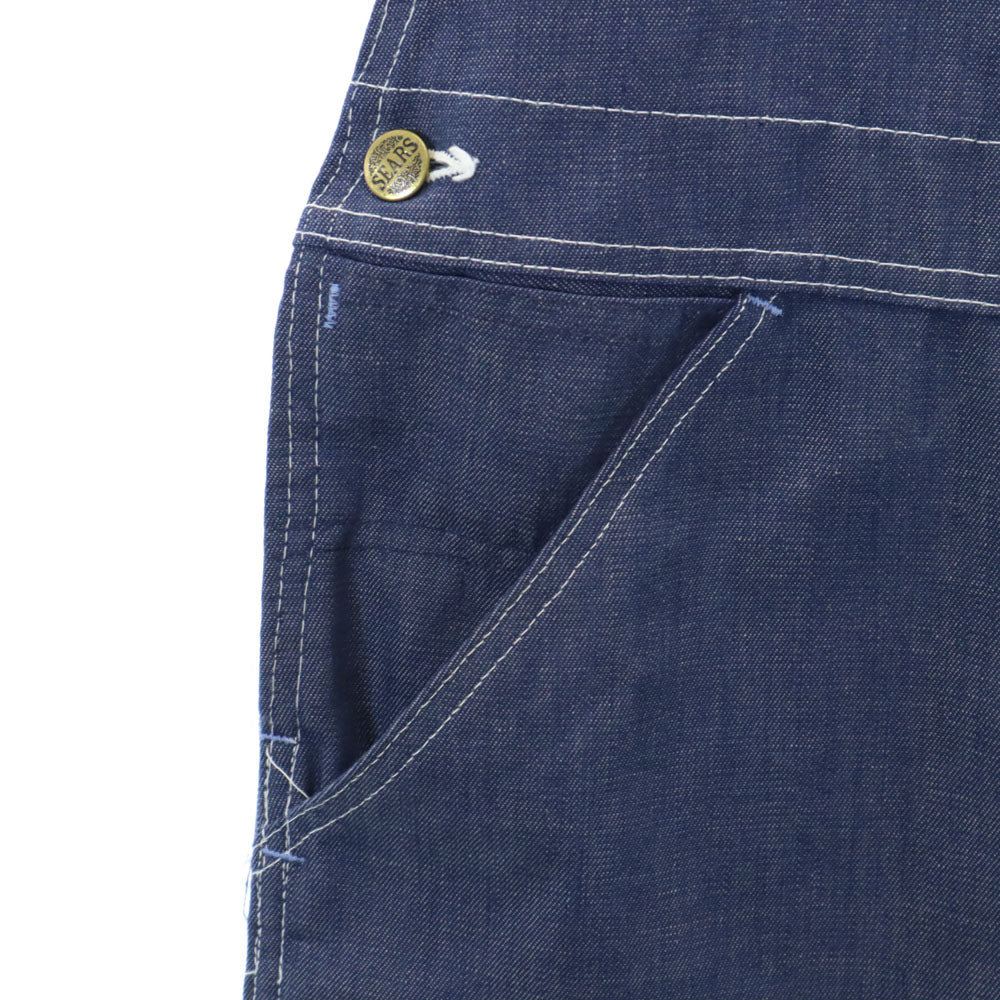 シアーズ 70s ユニオンチケット ヴィンテージ デニム オーバーオール Sears メンズ