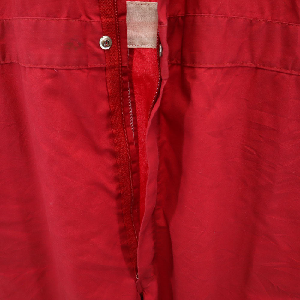 ディッキーズ シュラインクラブ フリーメイソン バック刺繍 半袖 つなぎ レッド Dickies 作業服 作業着 メンズ