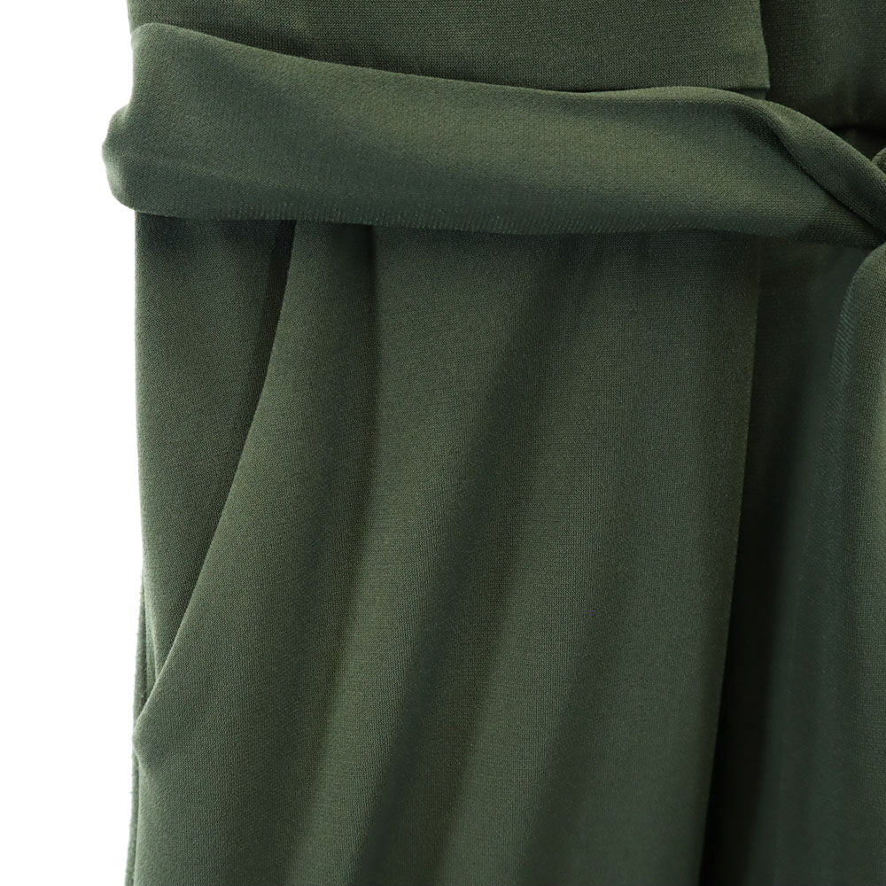 MICHAEL MICHAEL KORS マイケルマイケルコース ノースリーブ オールインワン XS グリーン系 サロペット バックジップ レディース