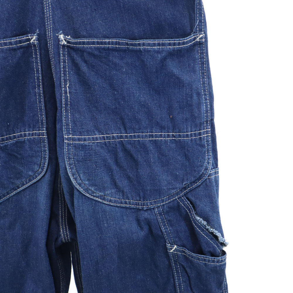 Lee リー 80s USA製 ヴィンテージ デニム オーバーオール ボタンフライ メンズ