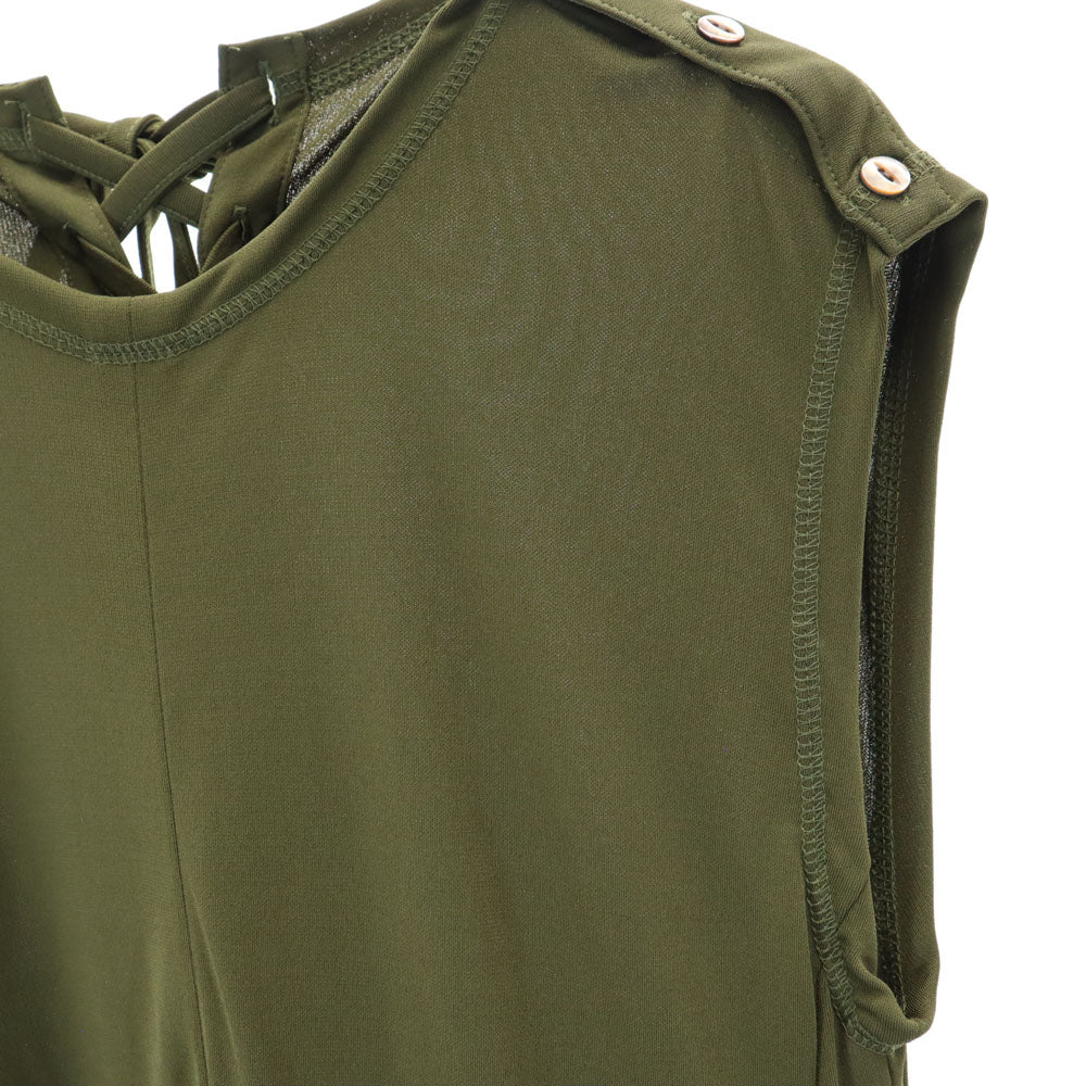 FILL THE BILL フィルザビル オールインワン 2 カーキ ジャンプスーツ レディース