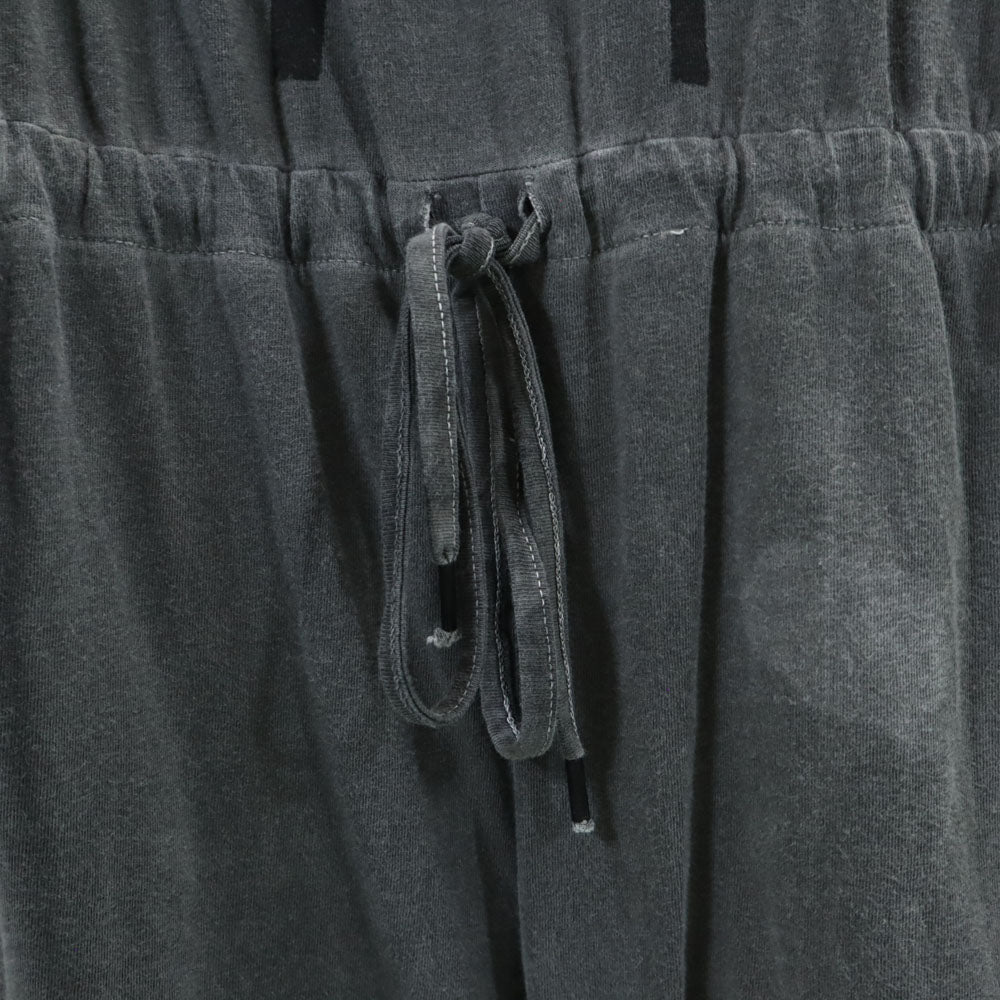 DIESEL ディーゼル ヴィンテージ加工 半袖 オールインワン S チャコールグレー つなぎ レディース