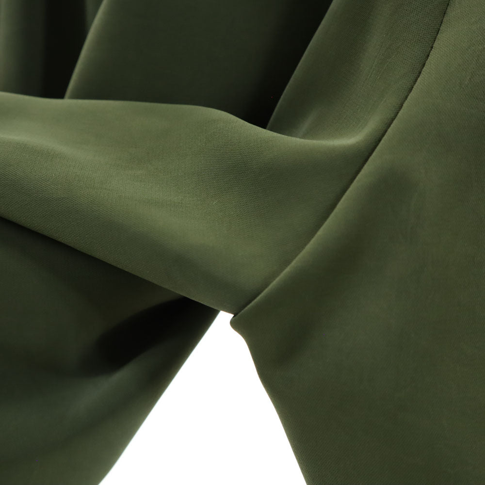 AMERI UNDRESSED アメリ 半袖 オールインワン M カーキ フレンチスリーブ つなぎ ジャンプスーツ レディース