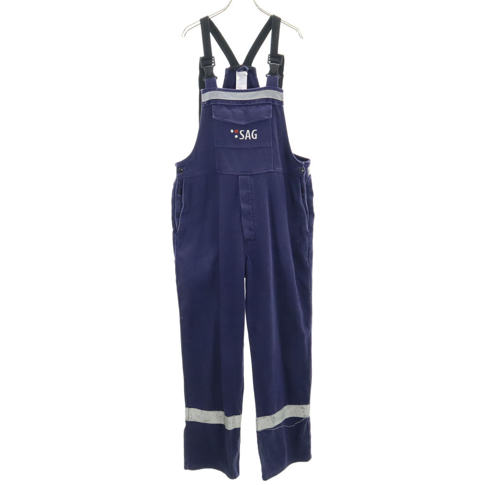 HB SCHUTZ BEKLEIDUNG ワーク オーバーオール 52 紫紺 メンズ