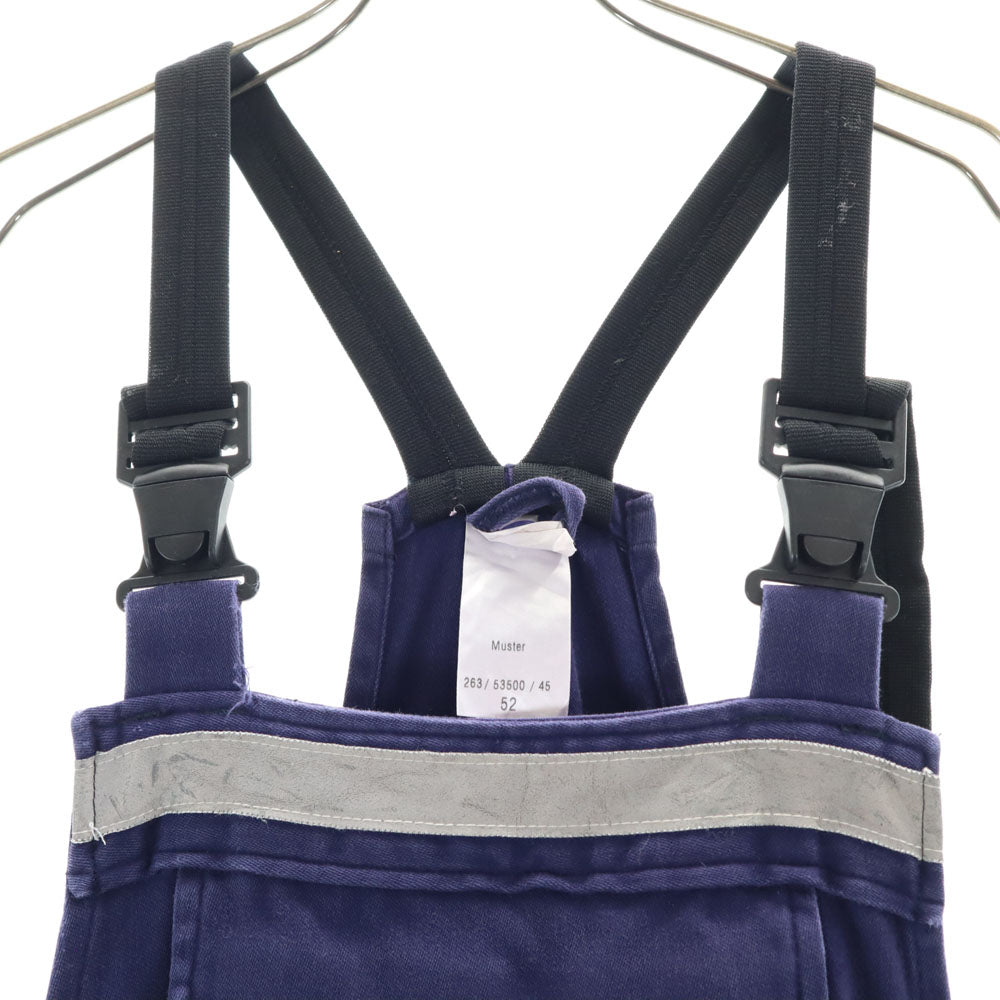 HB SCHUTZ BEKLEIDUNG ワーク オーバーオール 52 紫紺 メンズ