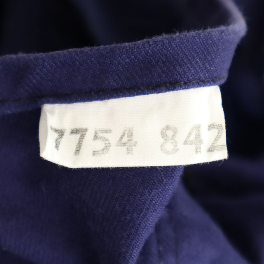 FRENCH ARMY フランス軍 ワーク オーバーオール 96/76 紫紺 メンズ