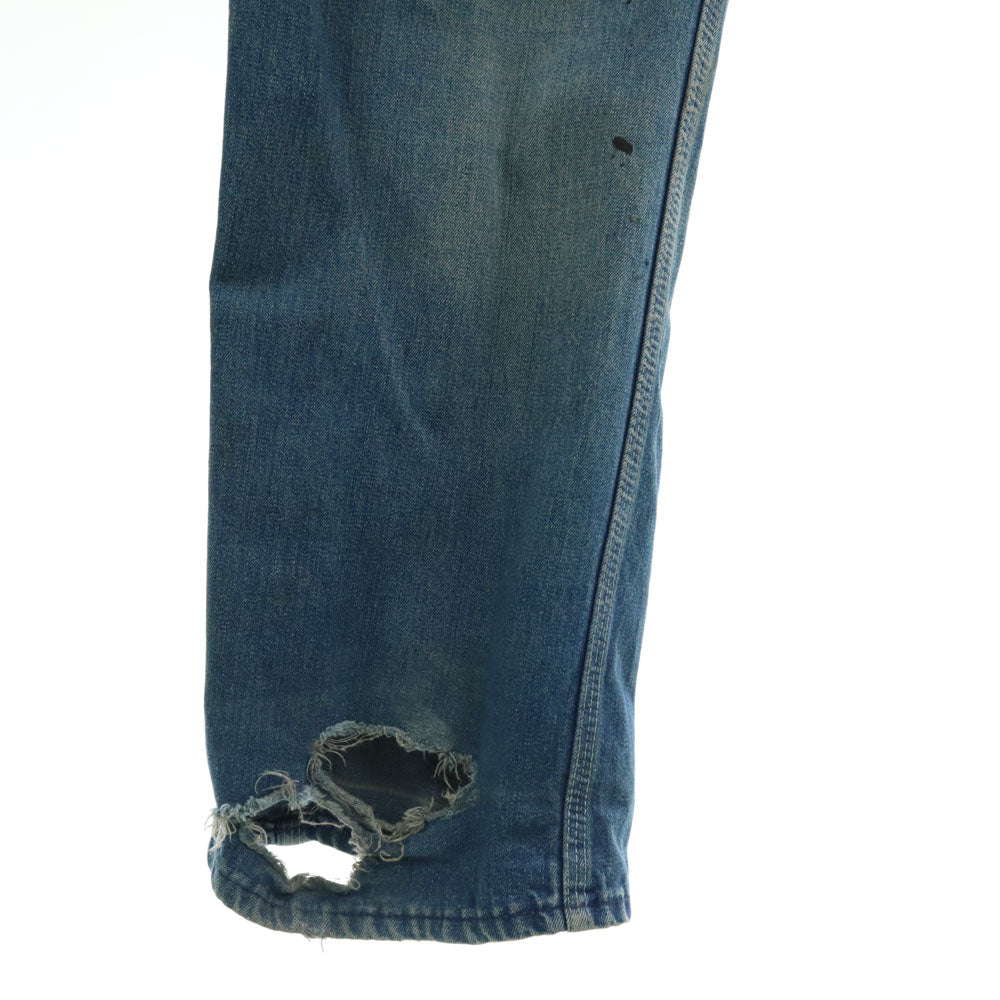 OSHKOSH オシュコシュ 50s 60s ヴィンテージ 三角タグ デニム オーバーオール ブルー ユニオンチケット レディース