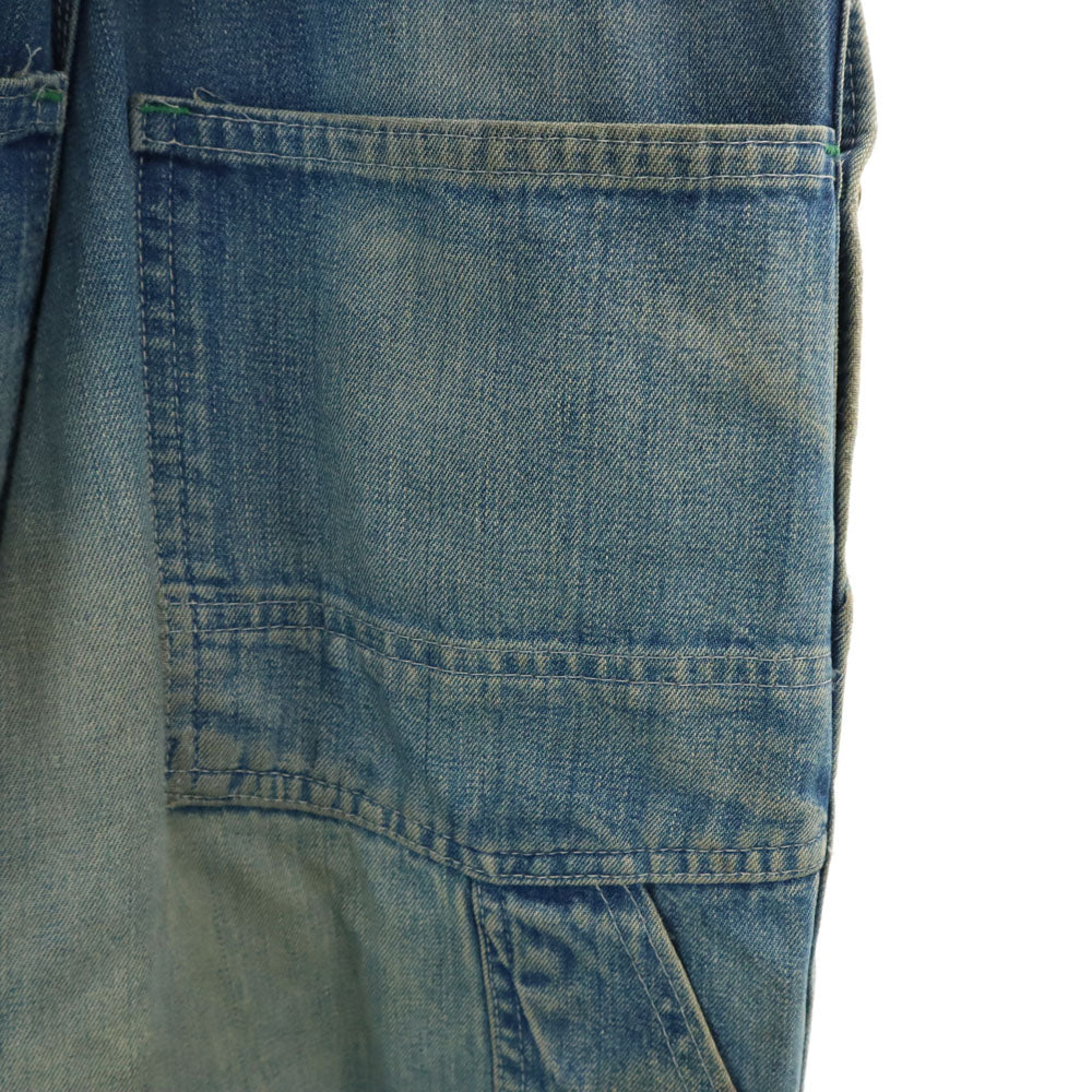 OSHKOSH オシュコシュ 50s 60s ヴィンテージ 三角タグ デニム オーバーオール ブルー ユニオンチケット レディース