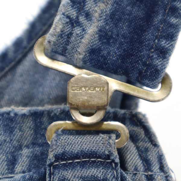 ジョンブル カーハート デニム オーバーオール Johnbull CARHARTT ボタンフライ メンズ