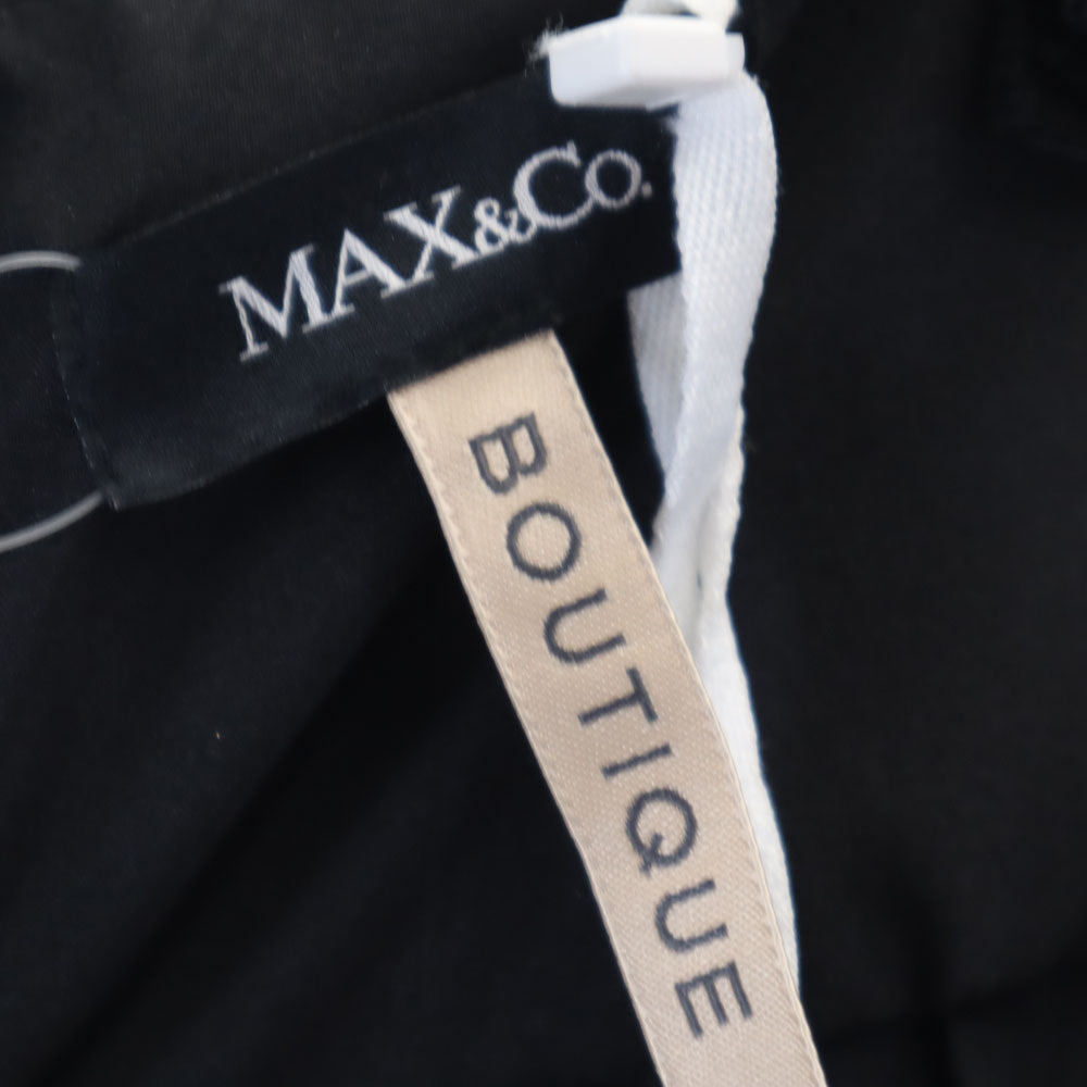 未使用 MAX&CO マックスアンドコー ワイド オールインワン 44 ブラック マックスマーラ レディース