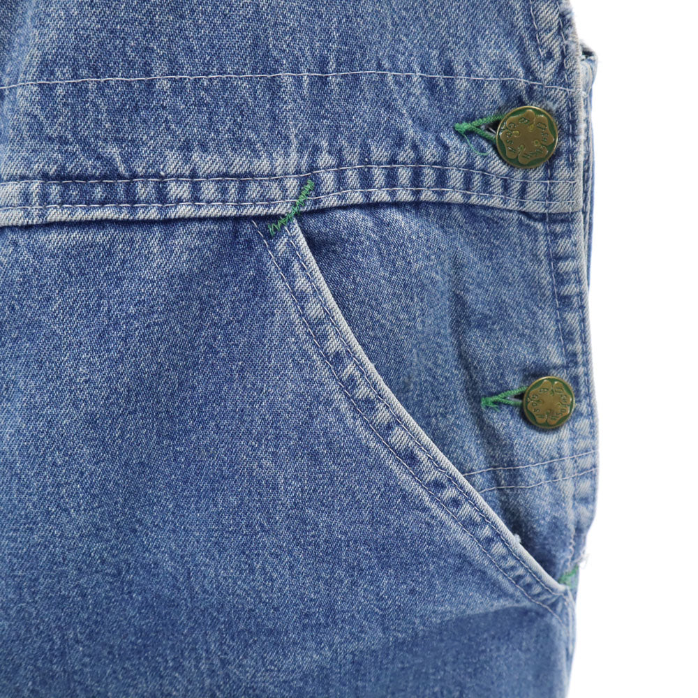 OSHKOSH オシュコシュ 80s USA製 ヴィンテージ デニム オーバーオール W30 ウォッシュブルー メンズ