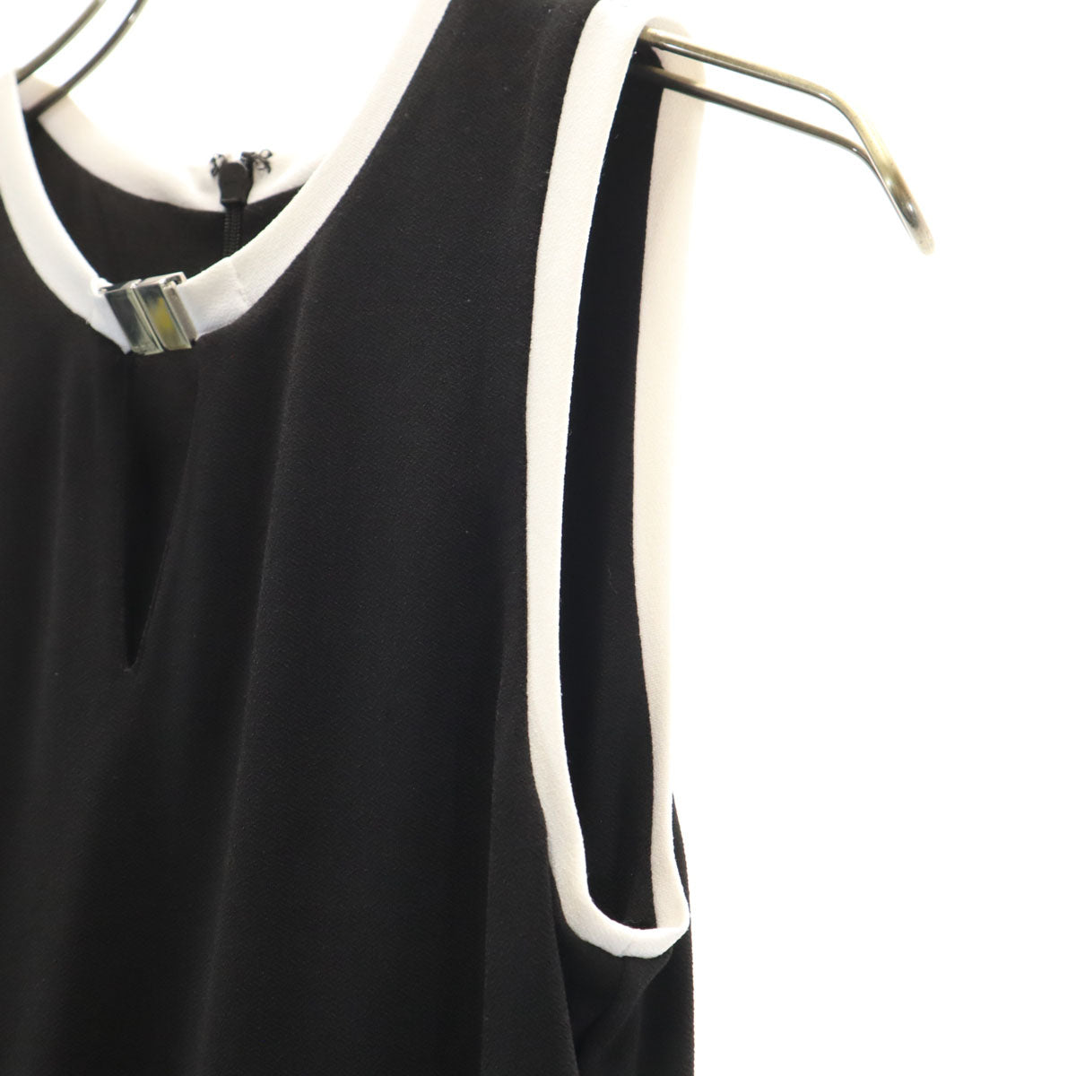 Lily Brown リリーブラウン ノースリーブ オールインワン XXS ブラック つなぎ レディース