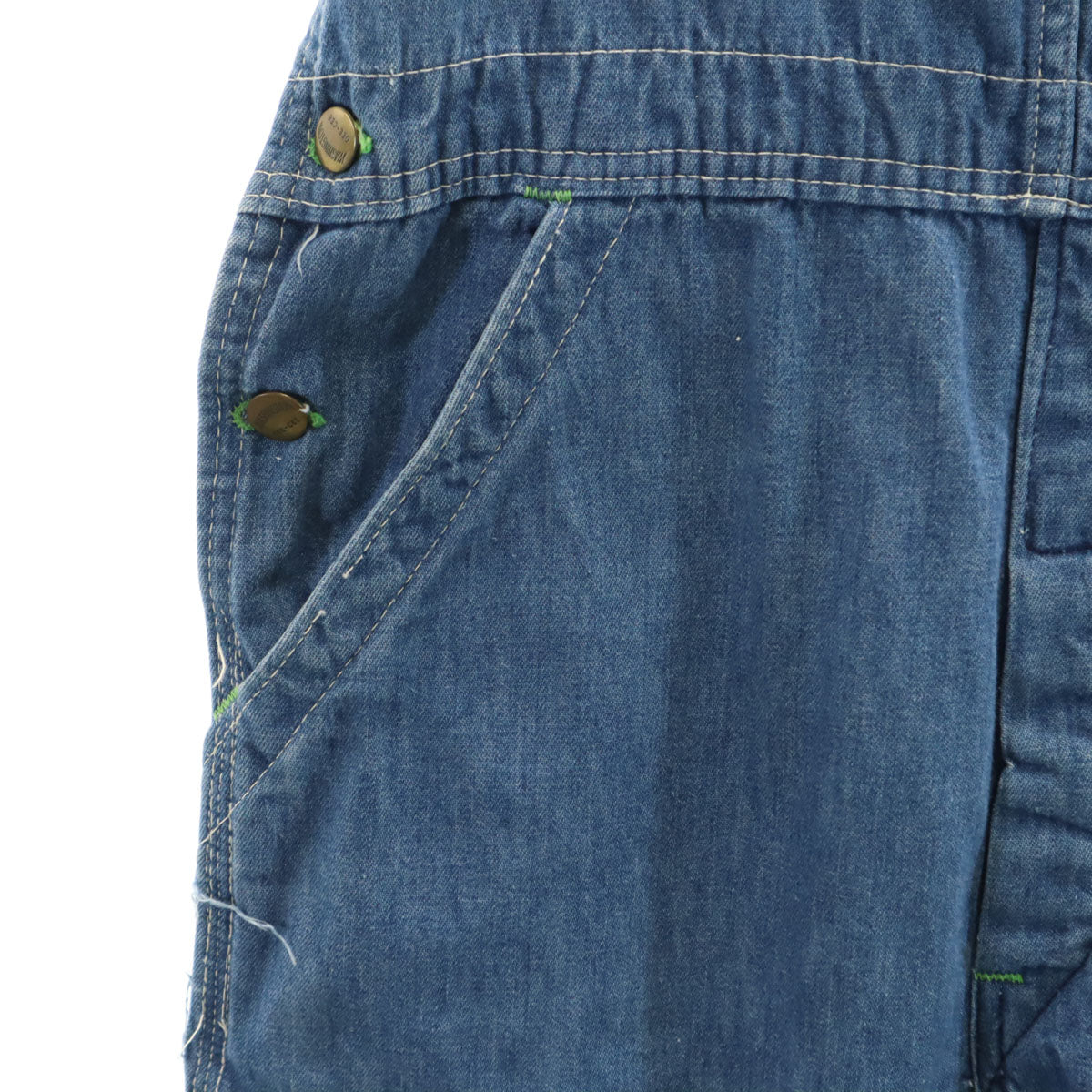 WASHINGTON DEE CEE ワシントンディーシー 80s ヴィンテージ デニム オーバーオール ウォッシュブルー ペインター メンズ