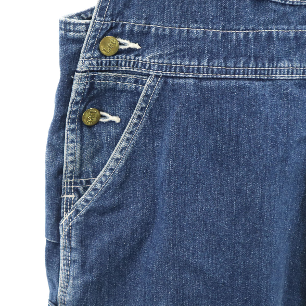Lee リー 90s 日本製 オールド デニム オーバーオール W34 ウォッシュブルー ペインター メンズ