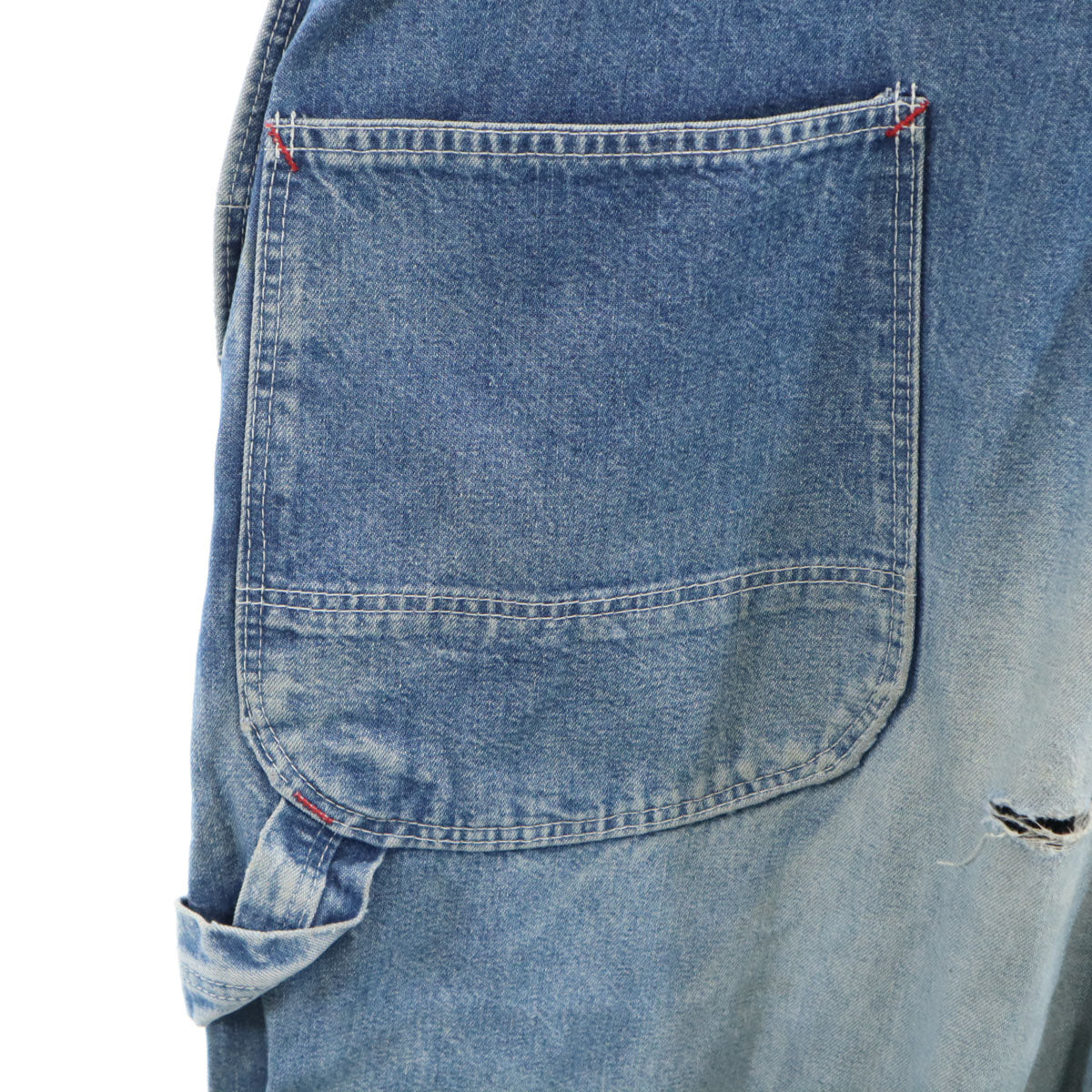Dickies ディッキーズ 80s ヴィンテージ デニム オーバーオール W42 ウォッシュブルー ペインター メンズ