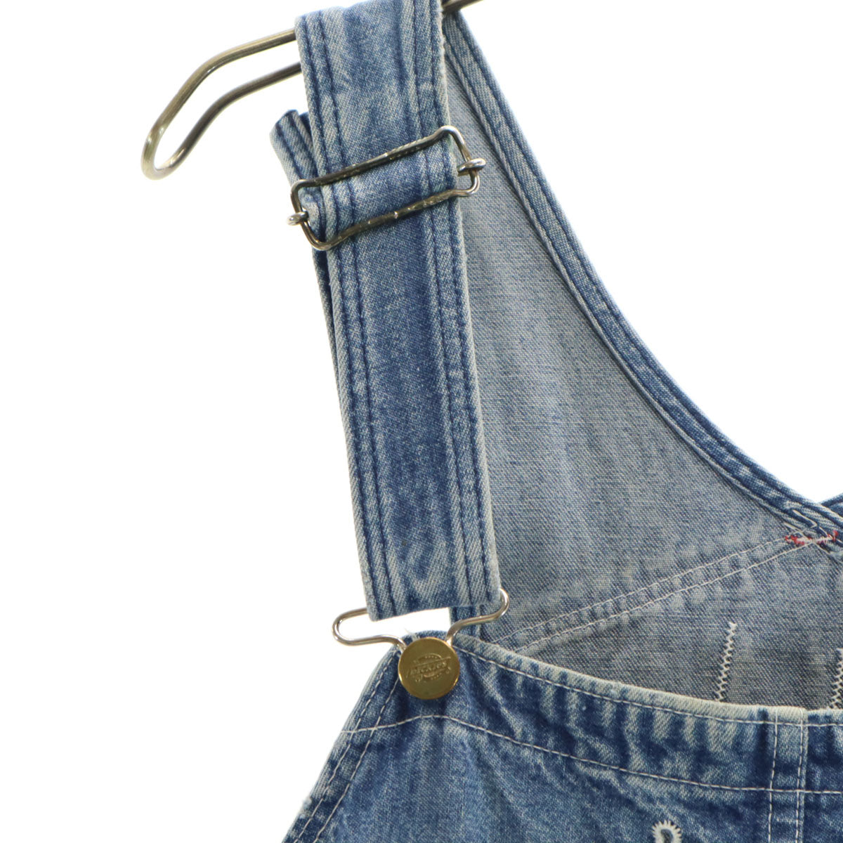 Dickies ディッキーズ 80s ヴィンテージ デニム オーバーオール W42 ウォッシュブルー ペインター メンズ