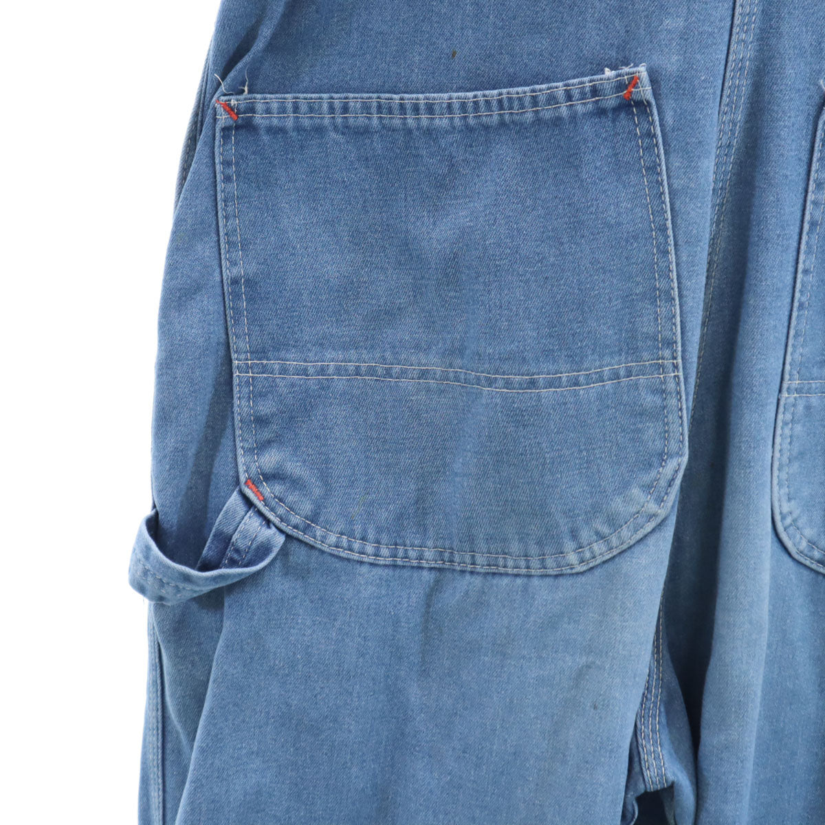 BIG MAC ビッグマック 70s USA製 ヴィンテージ デニム オーバーオール ウォッシュブルー ペインター メンズ