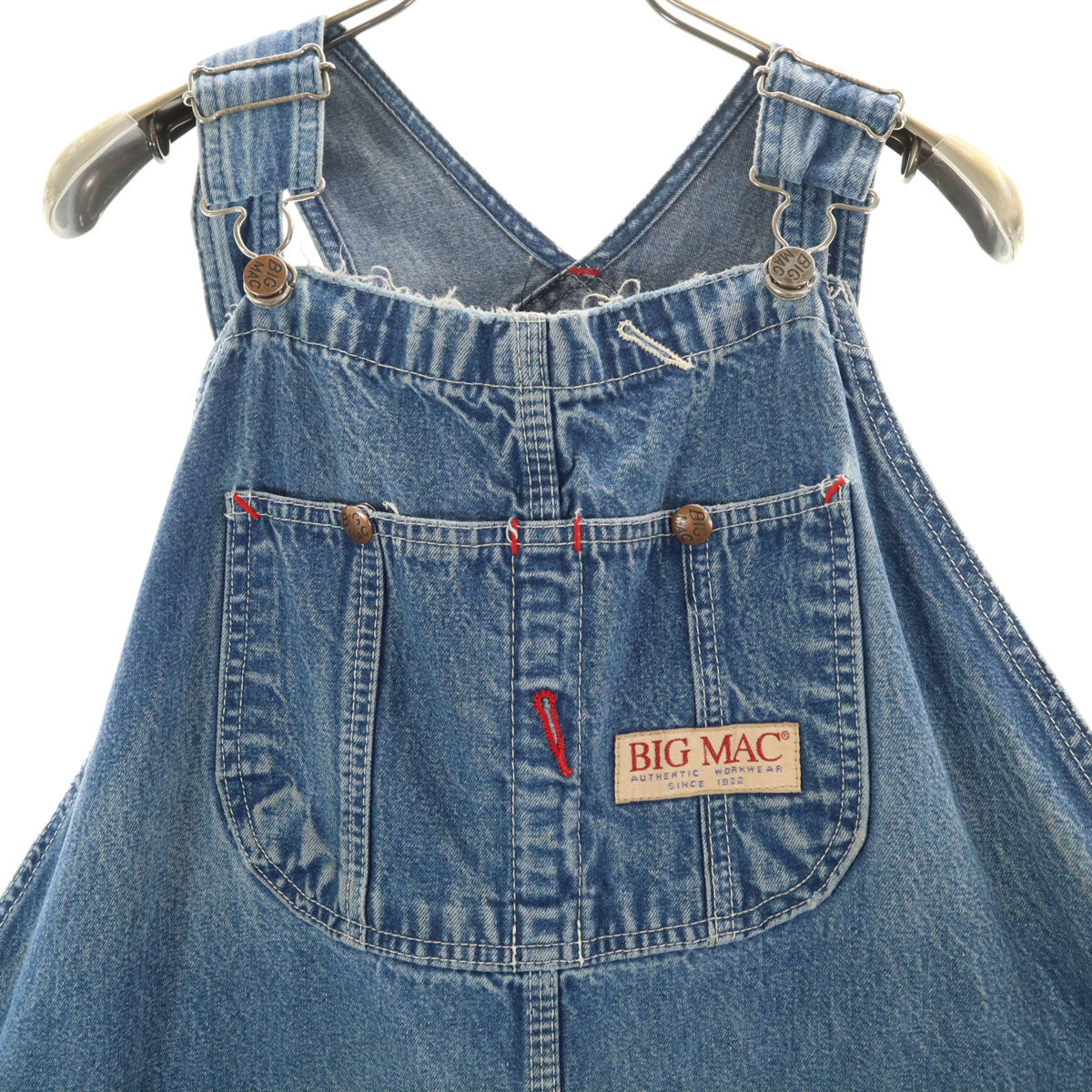 BIG MAC ビッグマック 80s ヴィンテージ デニム オーバーオール ブルー メンズ