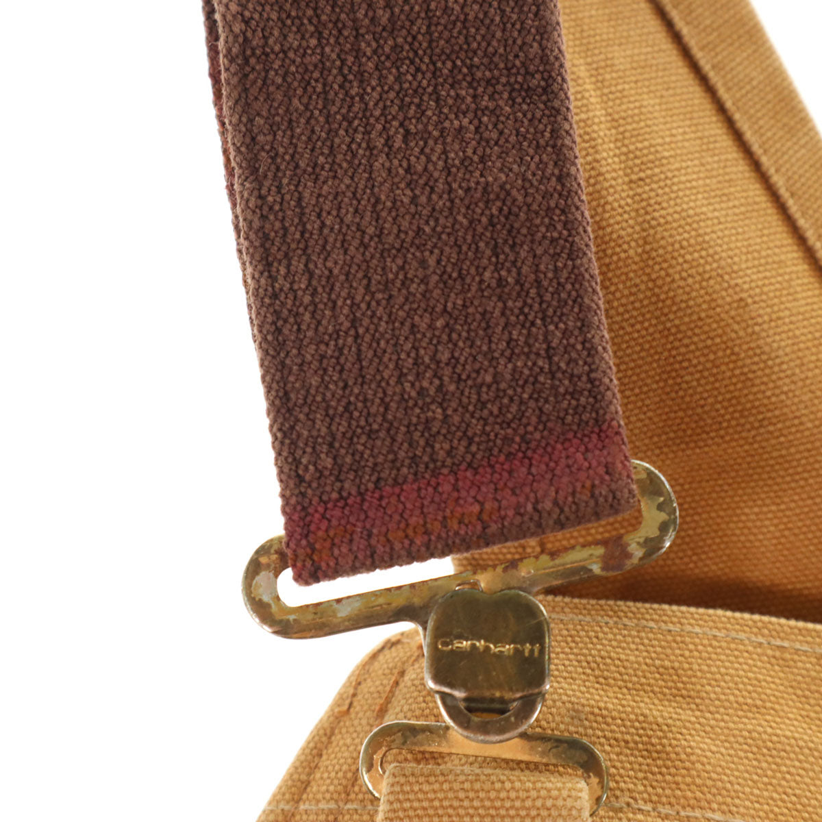 Carhartt カーハート 80s ヴィンテージ オーバーオール w38 ブラウン系 メンズ