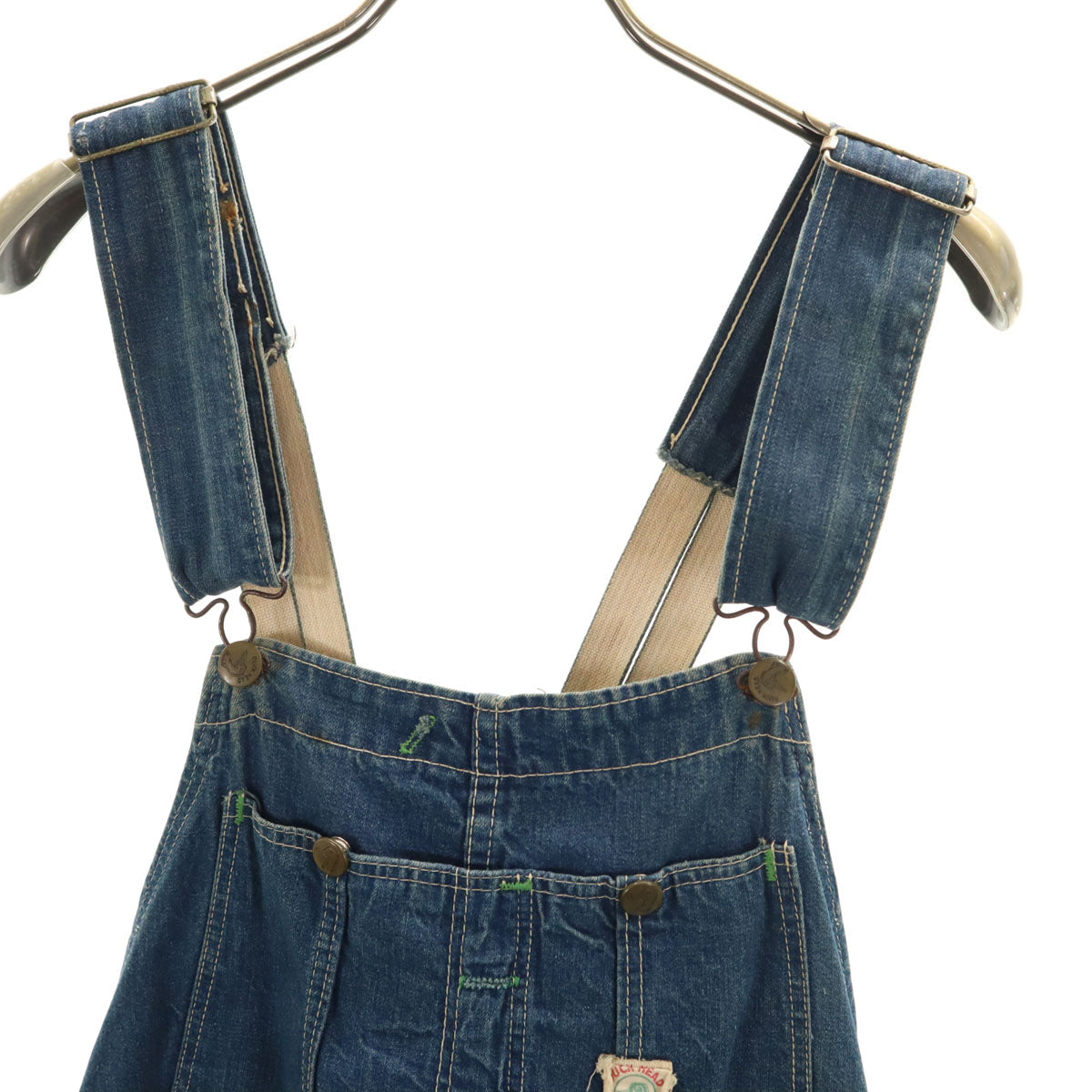 Duck Head ダックヘッド 70s 80s ヴィンテージ デニム オーバーオール ブルー系 レディース