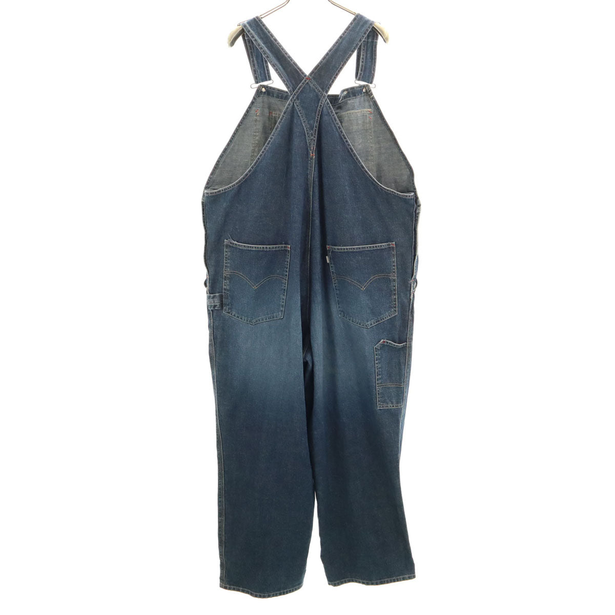Levi's リーバイス 90s オールド シルバータブ デニム オーバーオール ブルー系 メンズ