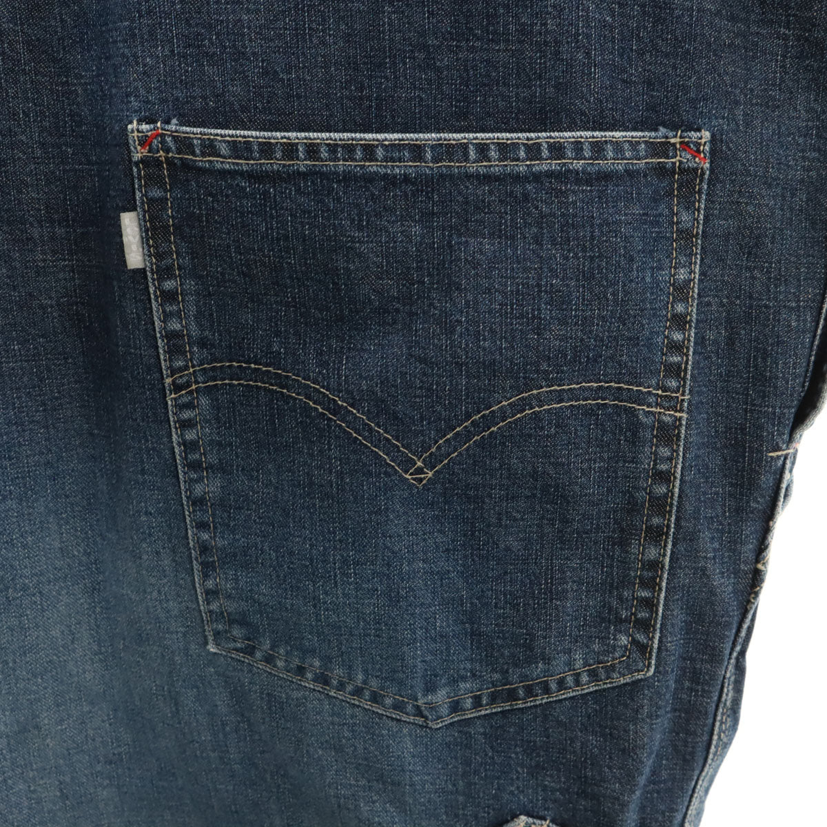 Levi's リーバイス 90s オールド シルバータブ デニム オーバーオール ブルー系 メンズ