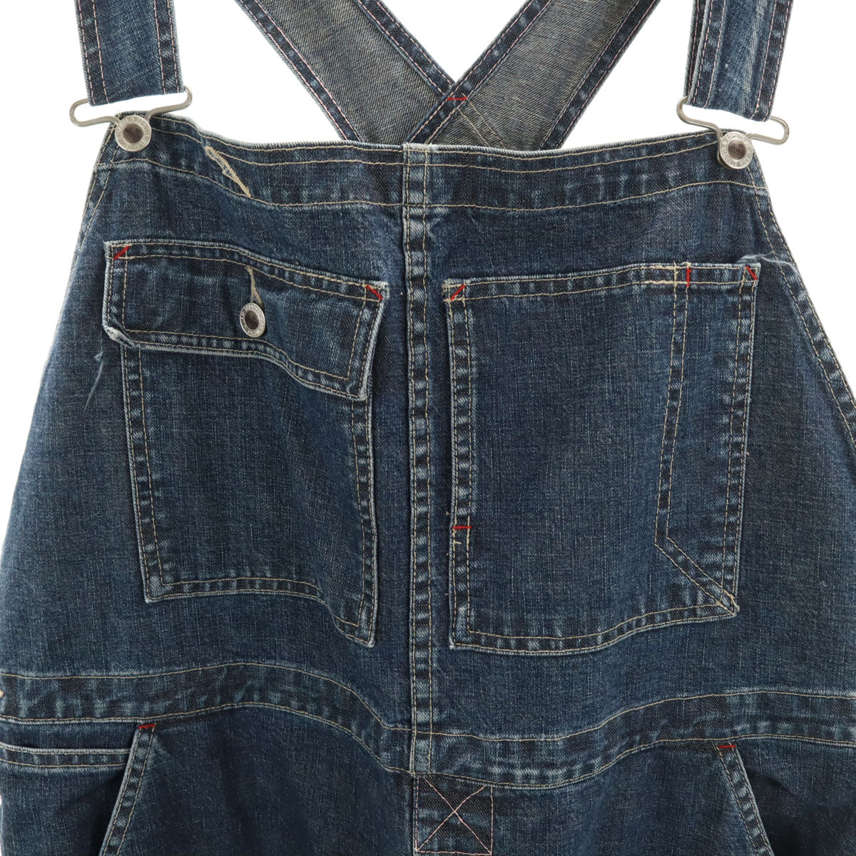 Levi's リーバイス 90s オールド シルバータブ デニム オーバーオール ブルー系 メンズ