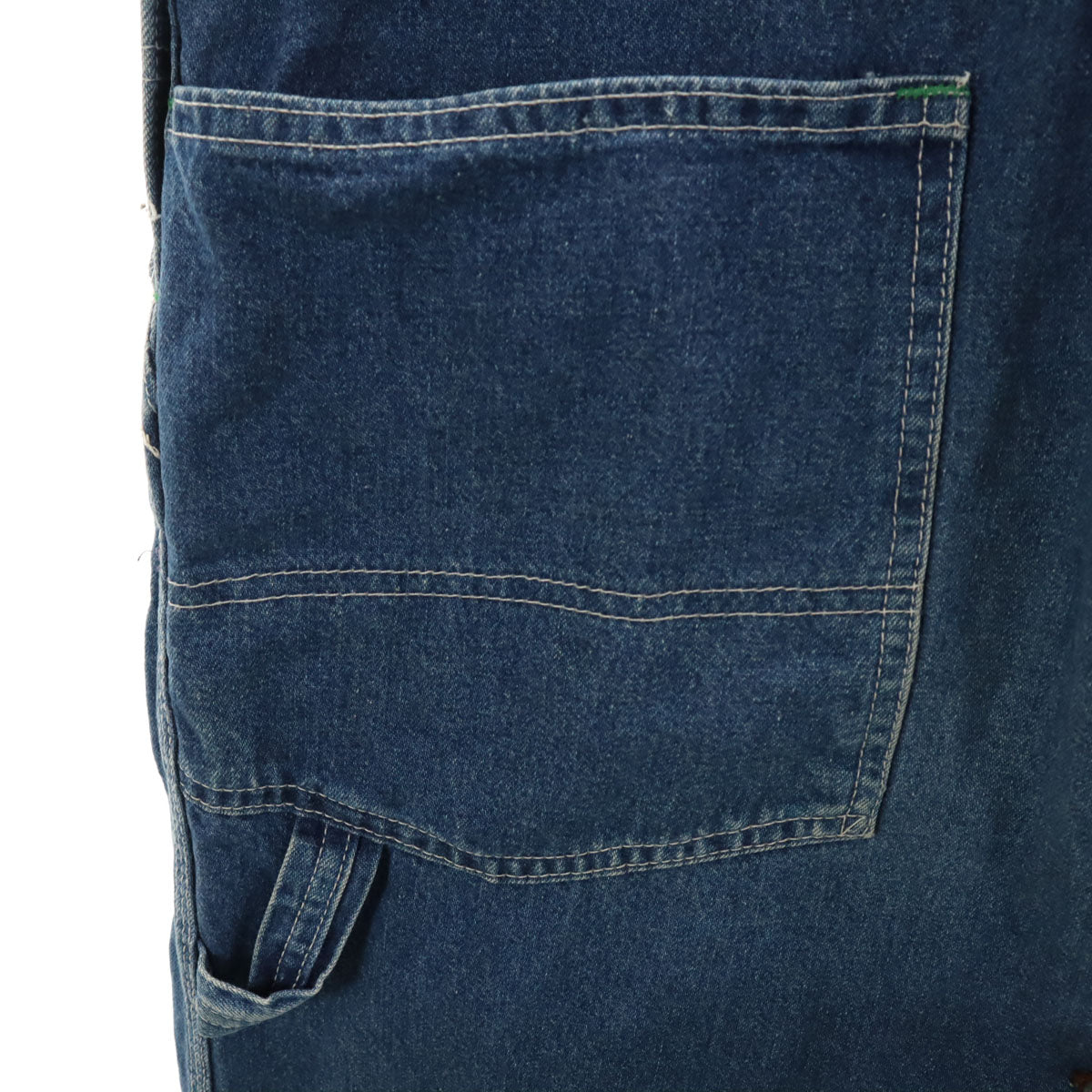 OSHKOSH オシュコシュ 80s ヴィンテージ USA製 デニム オーバーオール w34 ブルー系 レディース