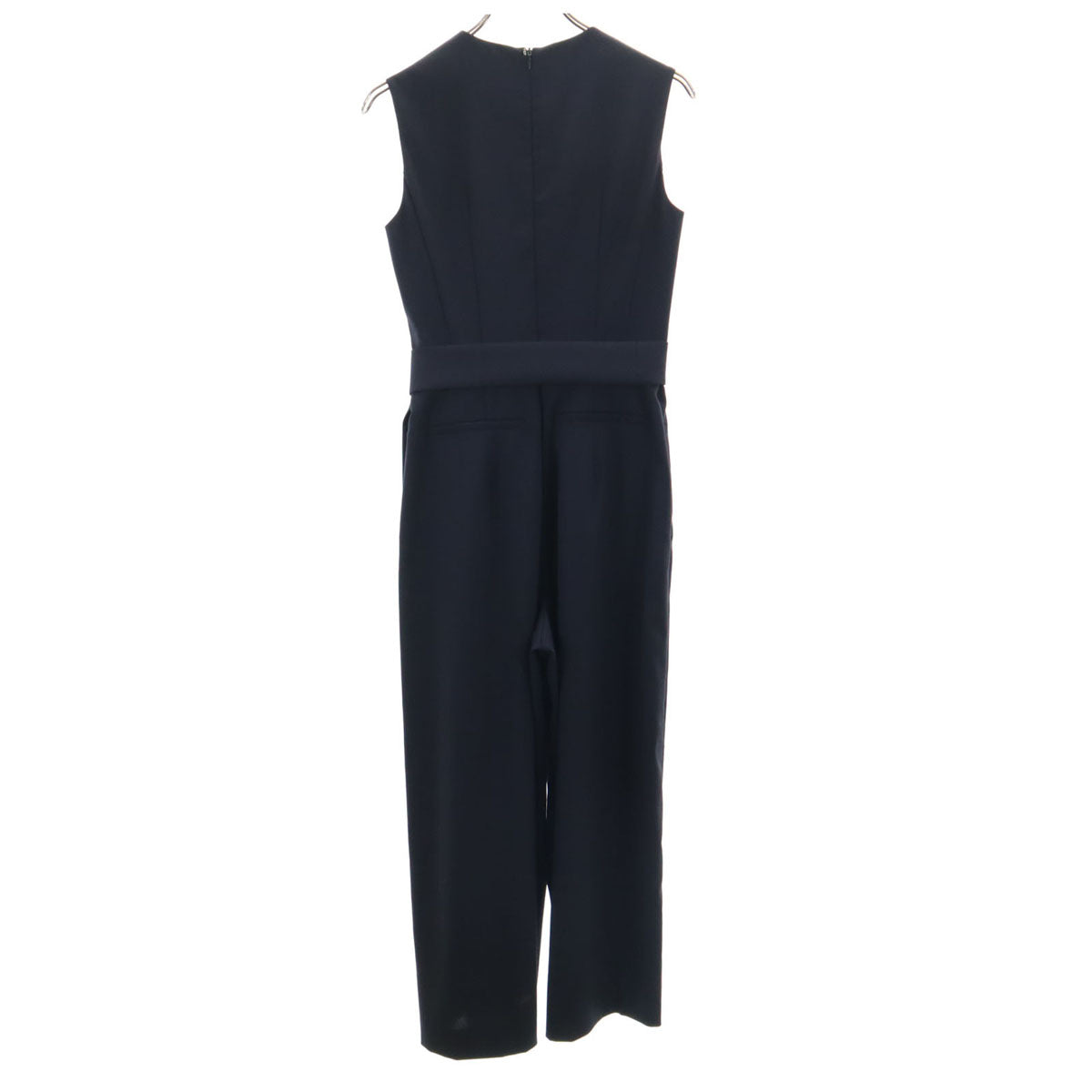 SPORTMAX スポーツマックス イタリア製 ノースリーブ オールインワン 34 ネイビー レディース