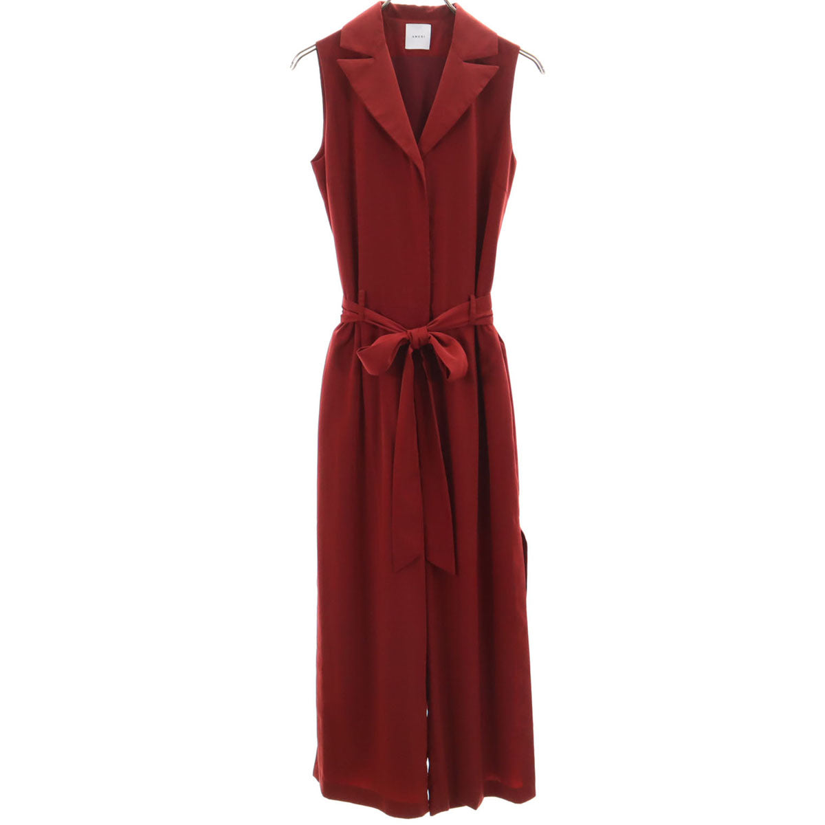 AMERI UNDRESSED アメリ ノースリーブ オールインワン テラコッタ レディース