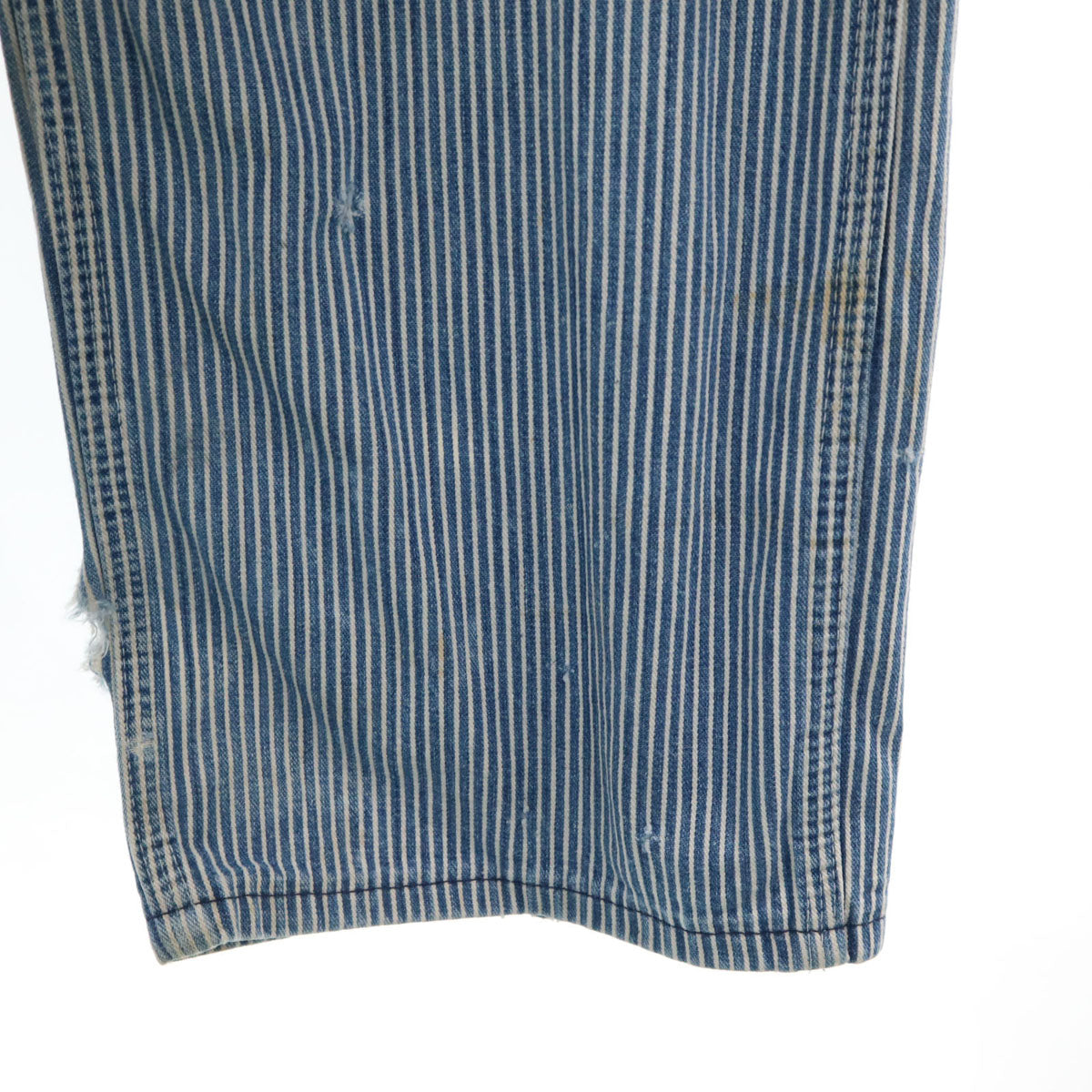 BIG BEN ビッグベン 80s USA製 ヴィンテージ ヒッコリー オーバーオール W34 ネイビー系 BY WRANGLER メンズ