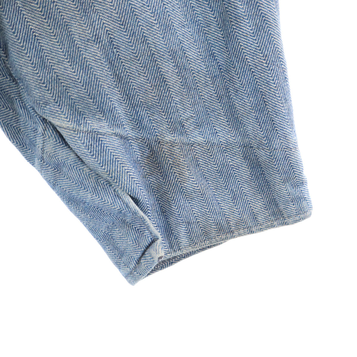 ROEBUCKS ローバックス 90s オールド USA製 ヘリンボーン 長袖 ワークオールインワン つなぎ ネイビー カバーオール メンズ