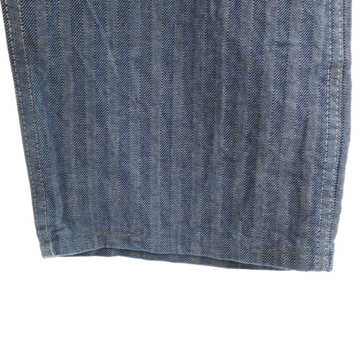 KEY キー 80s ヴィンテージ USA製 ヘリンボーン 長袖 ワークオールインワン つなぎ 34 ネイビー TARONジップ メンズ