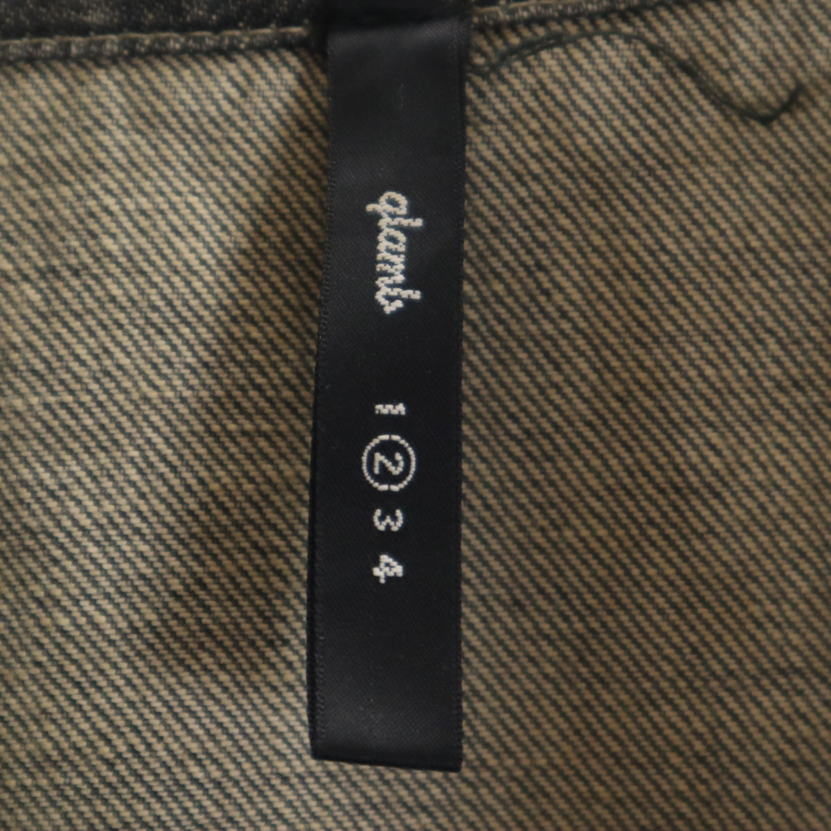 glamb グラム 長袖 ヴィンテージ加工 デニム ワークオールインワン つなぎ 2 グレー メンズ